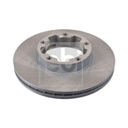 Febi 2 x Internally Vented Front Brake Discs 108605-x2