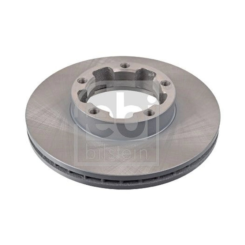Febi 2 x Internally Vented Front Brake Discs 108605-x2