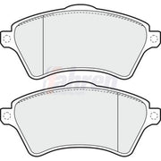 Fahren Front Brake Pad Set fits Land Rover Freelander I 1998-2006 1.8 2.0 2.5