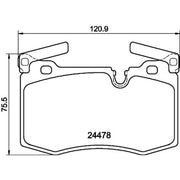 Mintex Front Brake Pad Set MDB2982
