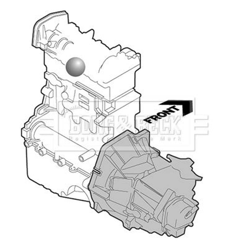 Borg & Beck Engine Mount Mounting BEM3589