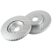 Borg & Beck 2 x Vented Front Brake Discs BBD5348-x2