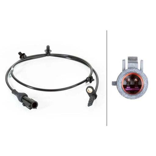Hella ABS Wheel Speed Sensor Rear 6PU 230 040-521