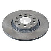 Febi 2 x Solid Rear Brake Discs 170117