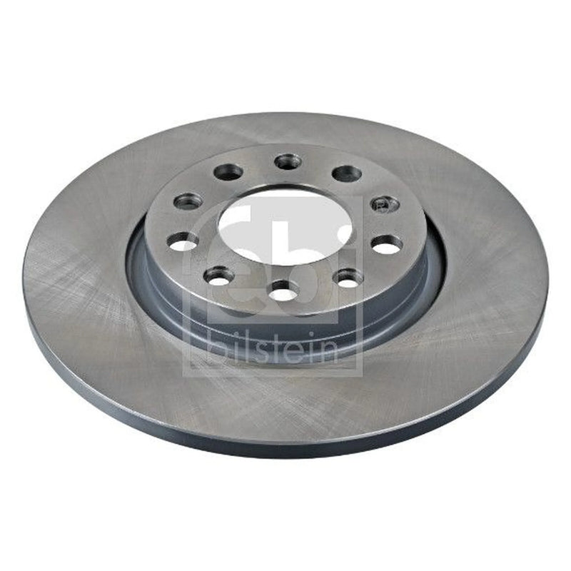 Febi 2 x Solid Rear Brake Discs 170117