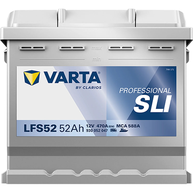 Varta Battery 12V 52Ah 470A 930052047K312