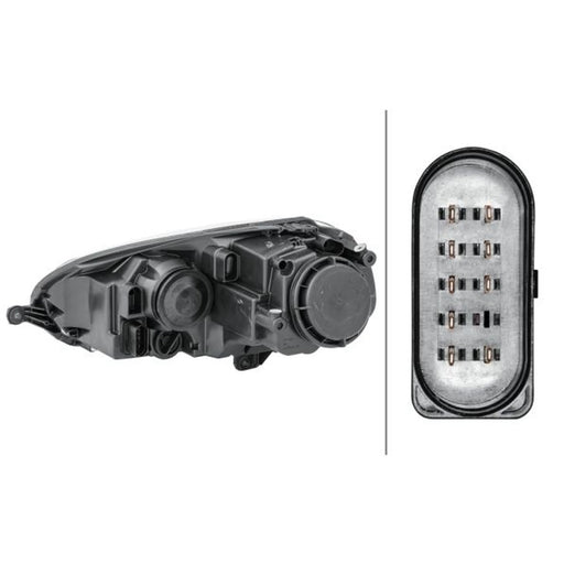 Hella Headlight Headlamp H7/H7 Right 1EG 247 007-421