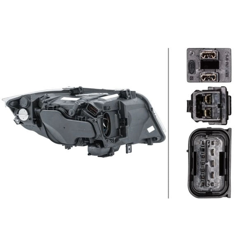 Hella Headlight Headlamp PY21W Left 1EL 354 687-011