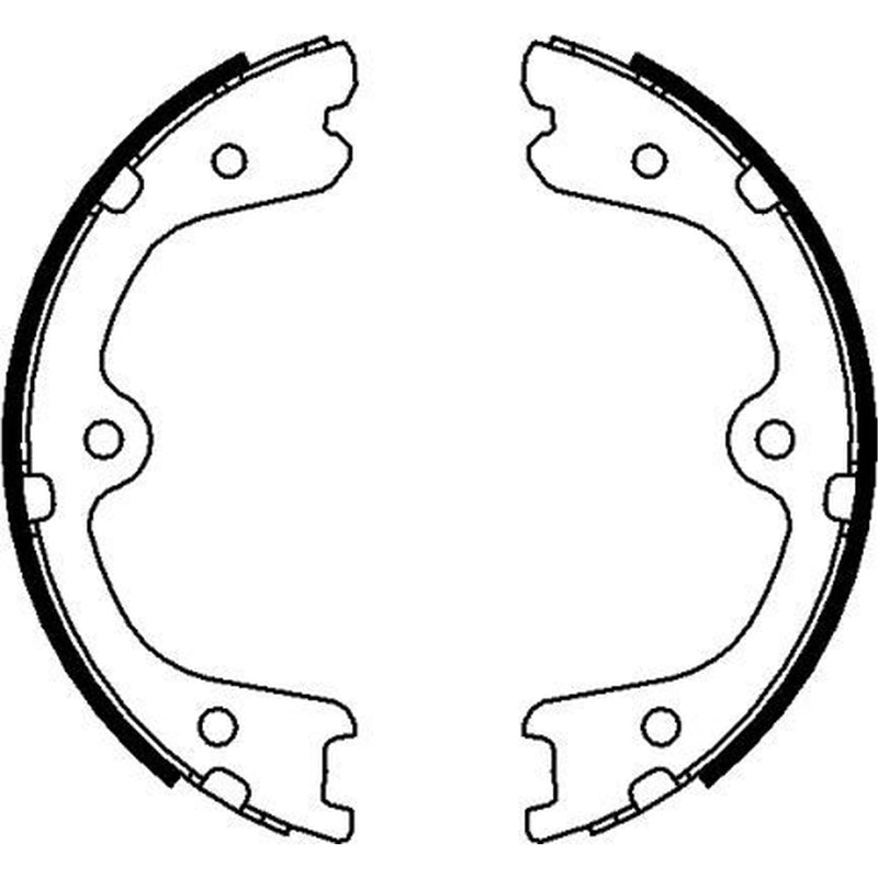 Mintex Parking Brake Shoe Set MFR679