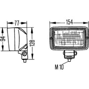 Hella Worklight High 1GA 006 876-001