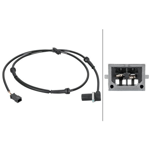 Hella ABS Wheel Speed Sensor Rear Right 6PU 012 806-831