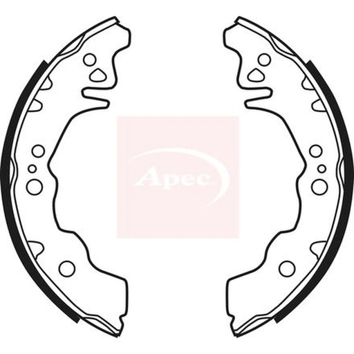 Apec Brake Shoe Set Axle Kit SHU761