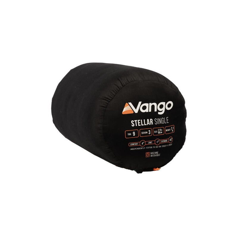 Vango Stellar Single Sleeping Bag Black - Vango - Van Life Living