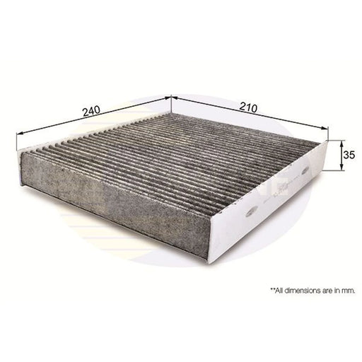 Comline Cabin Air Filter (Pollen Filter) EKF161A