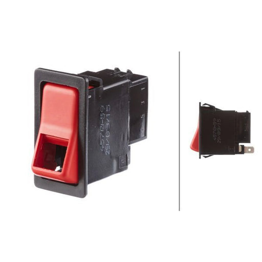 Hella Hazard Warning Light Switch 7 Connectors 6HH 004 570-591