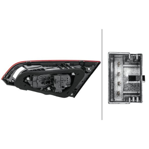 Hella Tail Light / Lamp H6W Left 2TZ 012 839-051