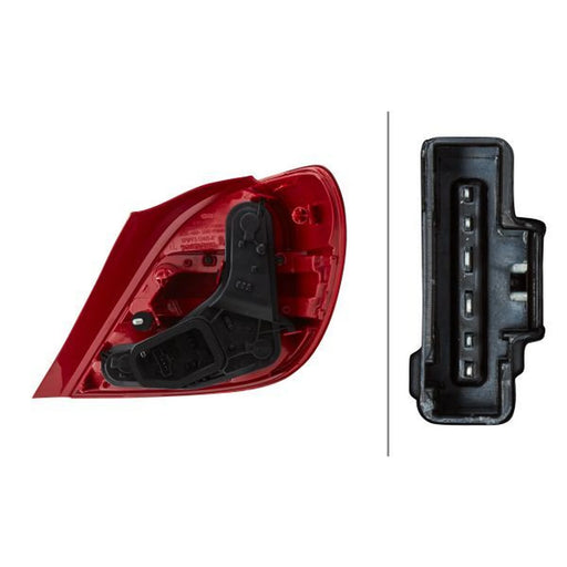Hella Tail Light / Lamp R10W Left 2VA 354 673-011