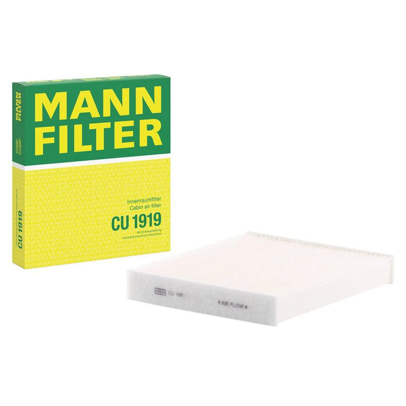MANN-FILTER Cabin Air Filter (Pollen Filter) behind CU 1919