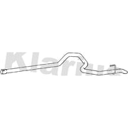Klarius Exhaust Pipe OD VW860W