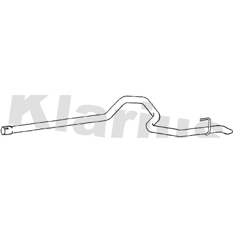 Klarius Exhaust Pipe OD VW860W