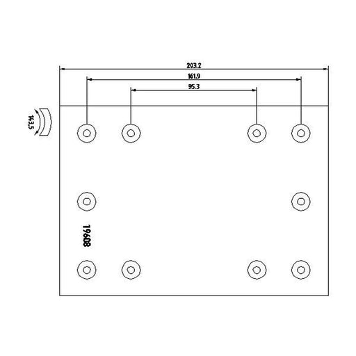 Textar Textar Cv Brake Lining Set 1960801 1960801