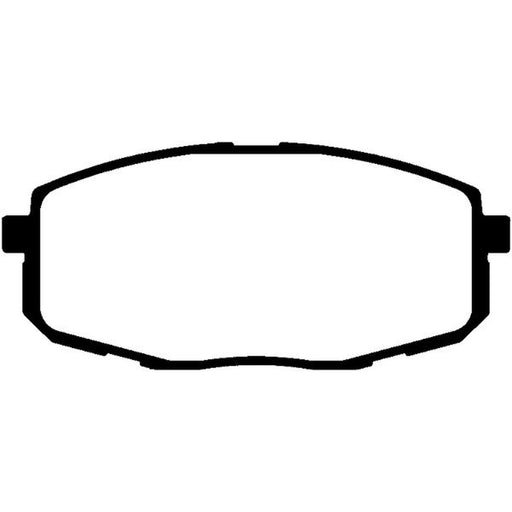 Abtex Front Brake Pad Set PLU1106