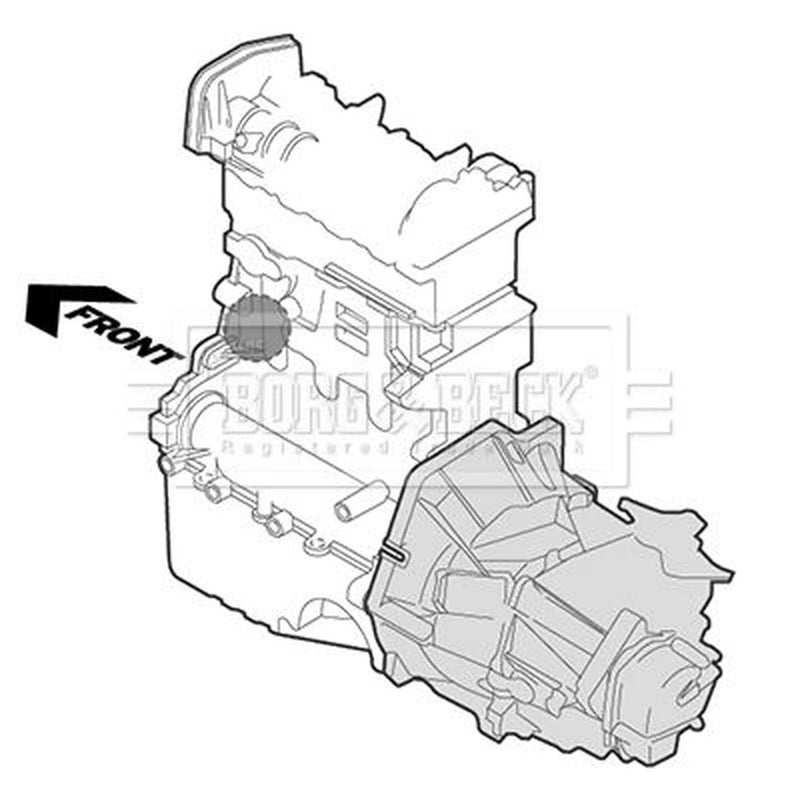 Borg & Beck Engine Mount Mounting BEM4195