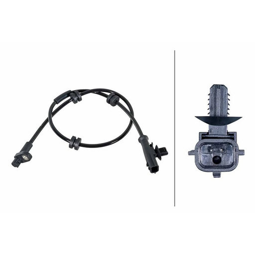Hella ABS Wheel Speed Sensor Rear 6PU 358 252-021