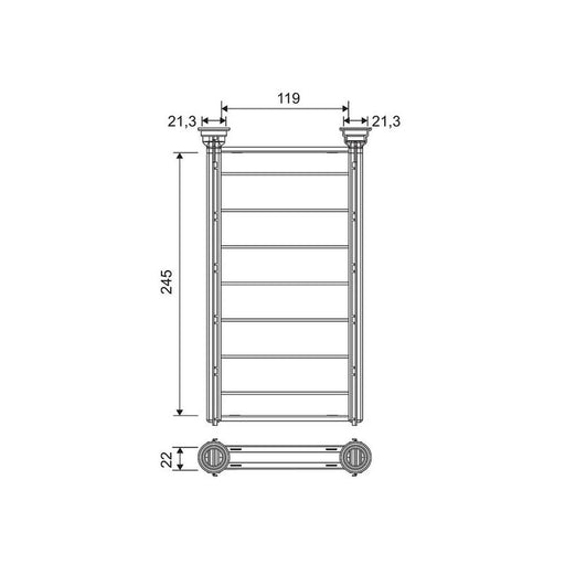 Valeo Heater Matrix Core Heat Exchanger 811697