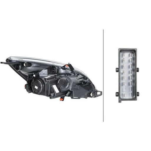 Hella Headlight Headlamp H7/H1 Left 1ES 354 830-031