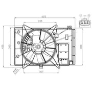 NRF Engine Cooling Fan 47949