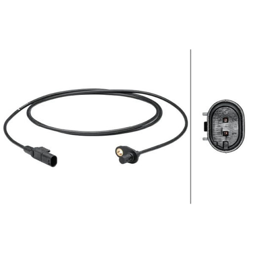 Hella ABS Wheel Speed Sensor Rear 6PU 012 679-581
