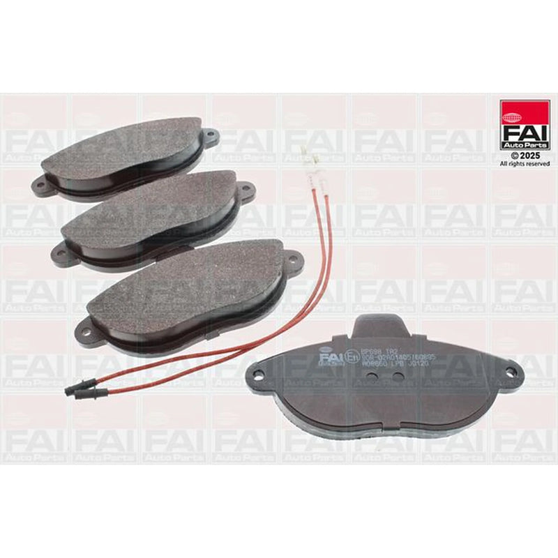 FAI Front Brake Pad Set BP698