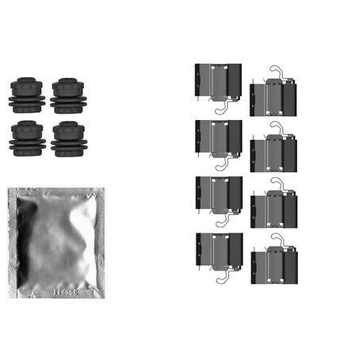 Mintex Brake Pad Accessory Fitting Kit Front MBA0140