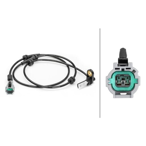Hella ABS Wheel Speed Sensor Rear 6PU 230 040-661