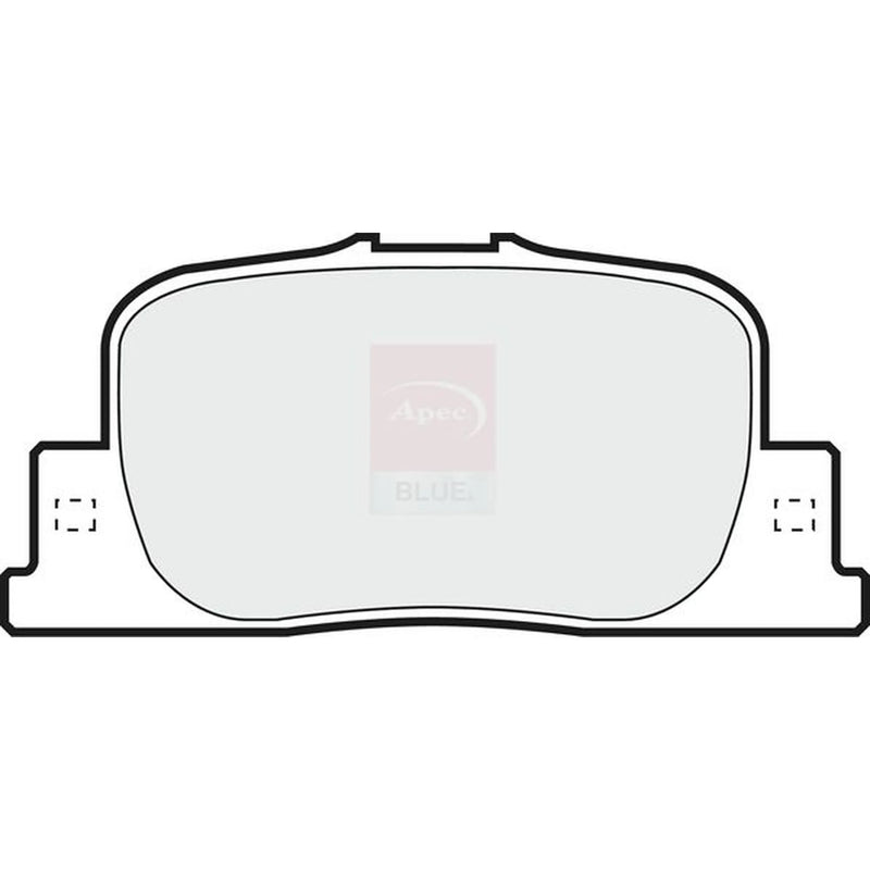 Apec Rear Brake Pad Set PD3541
