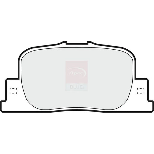 Apec Rear Brake Pad Set PD3541