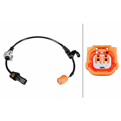 Hella ABS Wheel Speed Sensor Rear 6PU 358 217-501