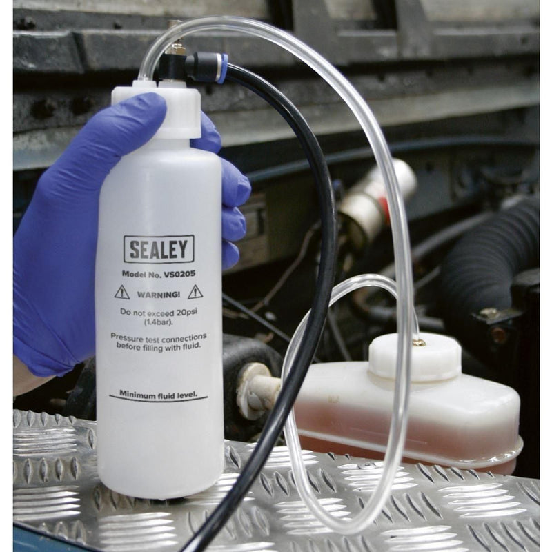 Sealey Automatic Brake & Clutch Bleeder VS0205 Sealey  - Town Parts