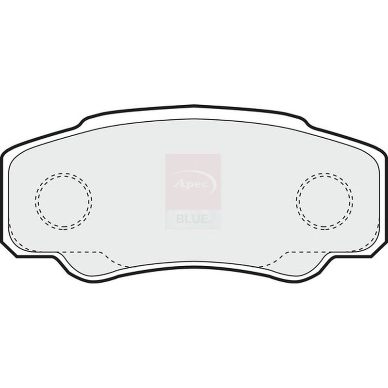 Apec Rear Brake Pad Set PD3576