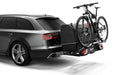 Thule BackSpace XT foldable towbar carrier cargo black Towbar cargo carrier - Thule - Van Life Living