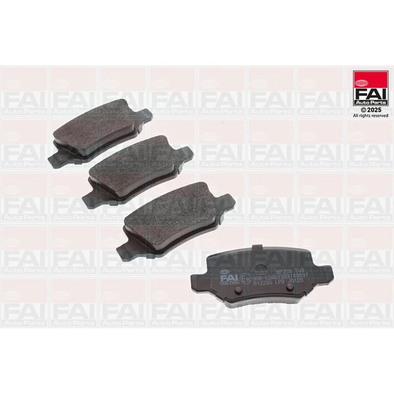 FAI Rear Brake Pad Set BP353
