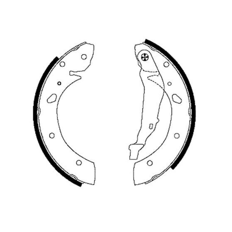 Mintex Brake Shoe Set Axle Kit MFR427