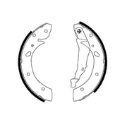 Textar Brake Shoe Set Axle Kit 91053400