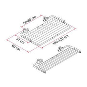 Fiamma Easy Dry Carry Bike Clothes Airer Drying Rack for Motorhomes, and Caravans (06306-01) - Fiamma - Van Life Living
