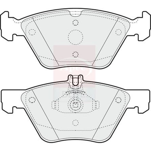 Apec Front Brake Pad Set PD3487