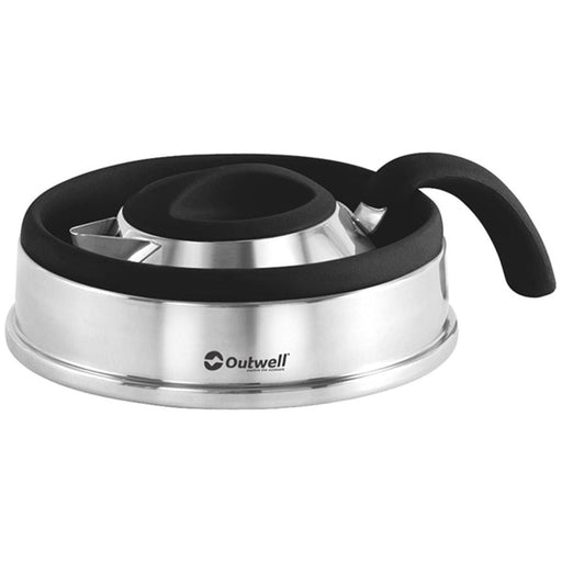 Collaps Kettle 2 5L Black: Space Saving and Collapsible Camping Kettle - Outwell - Van Life Living