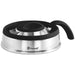 Collaps Kettle 2 5L Black: Space Saving and Collapsible Camping Kettle - Outwell - Van Life Living