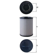 Mahle Engine Air Filter LX 5363