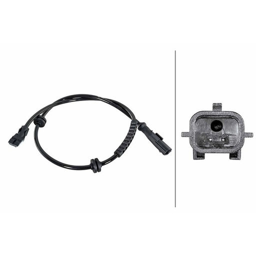 Hella ABS Wheel Speed Sensor Rear 6PU 358 252-081